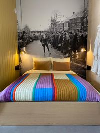 Slaapkamer in stijl stadslogement